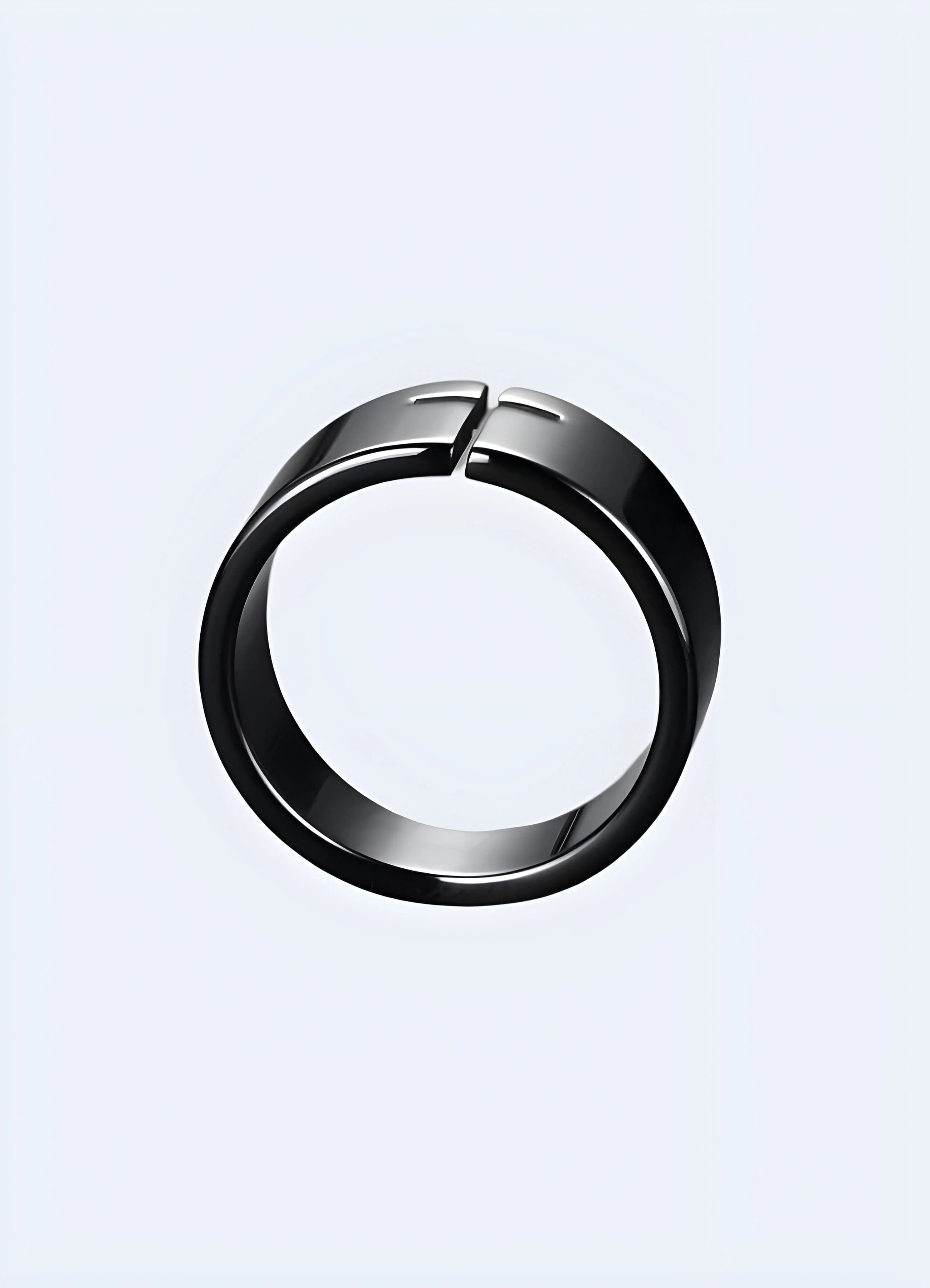 Black Cross Ring - Image 3