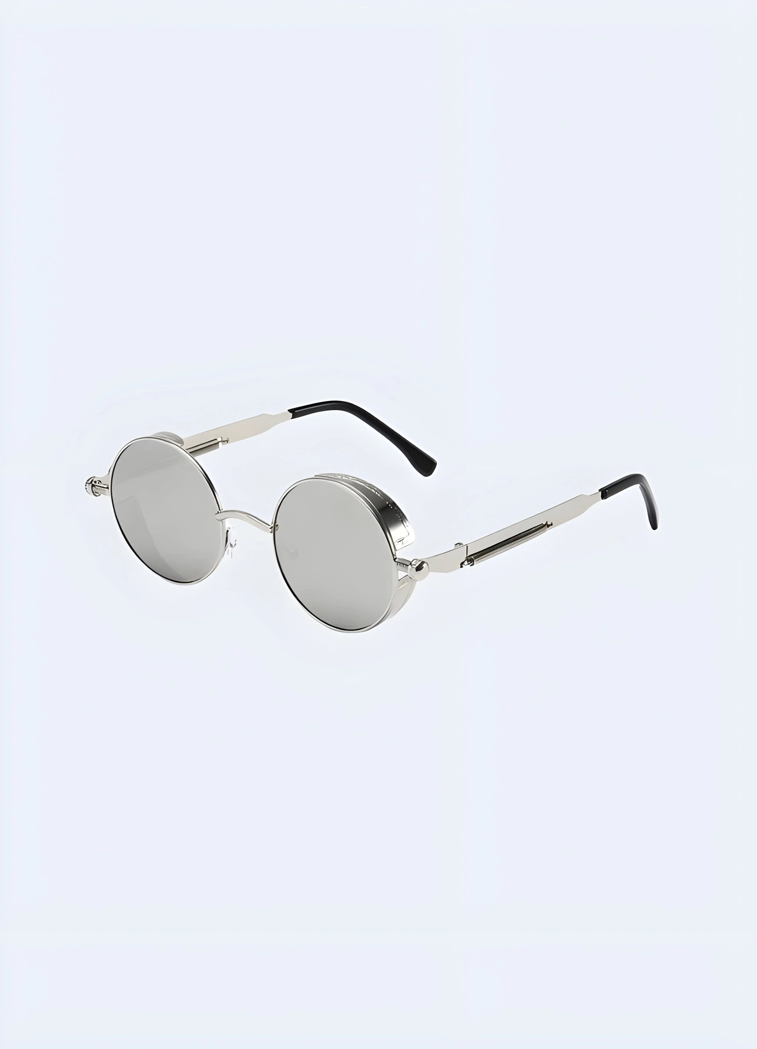 Circle Retro Sunglasses - Image 3