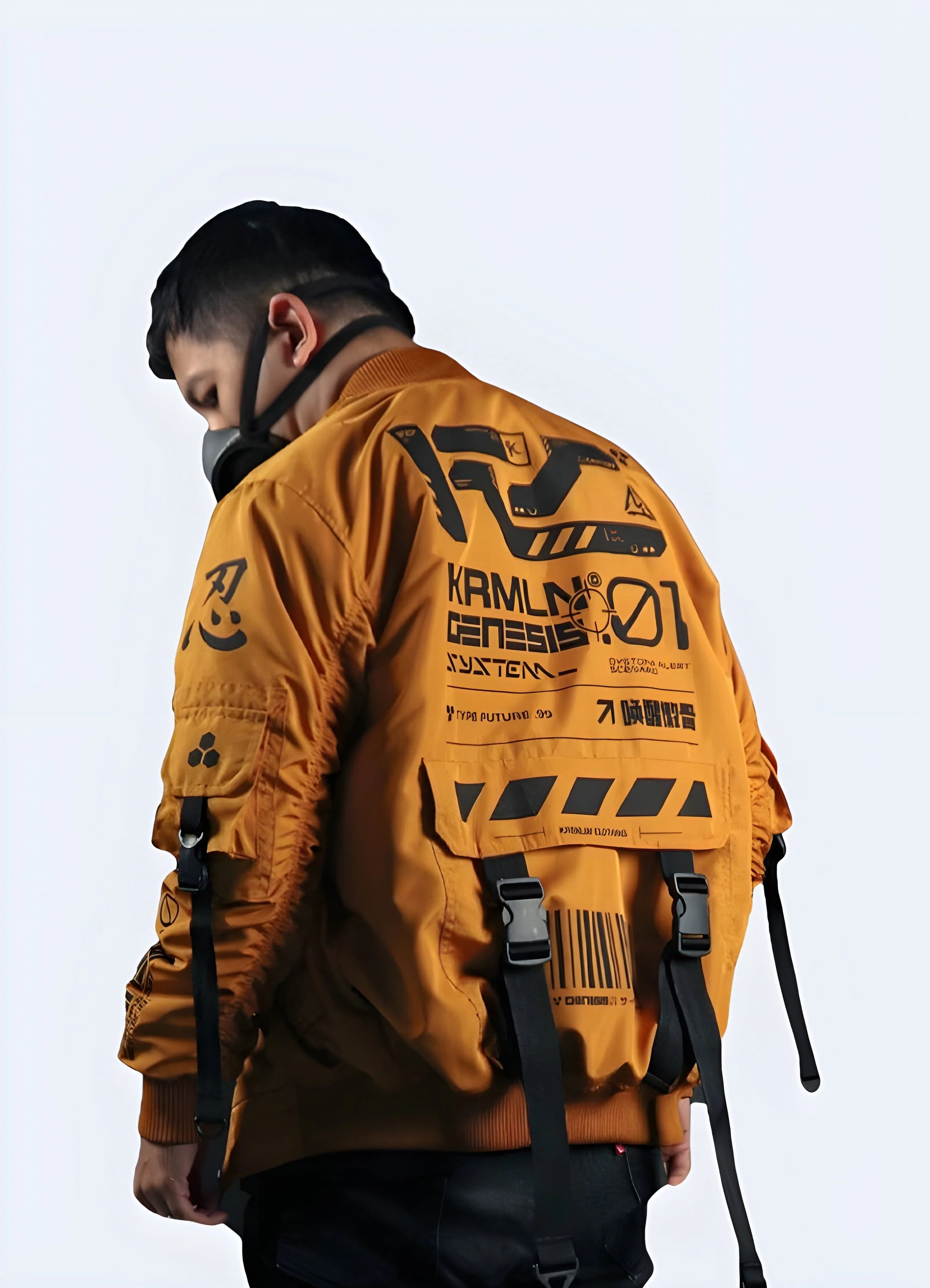 Cyberpunk Bomber Jacket - Image 3
