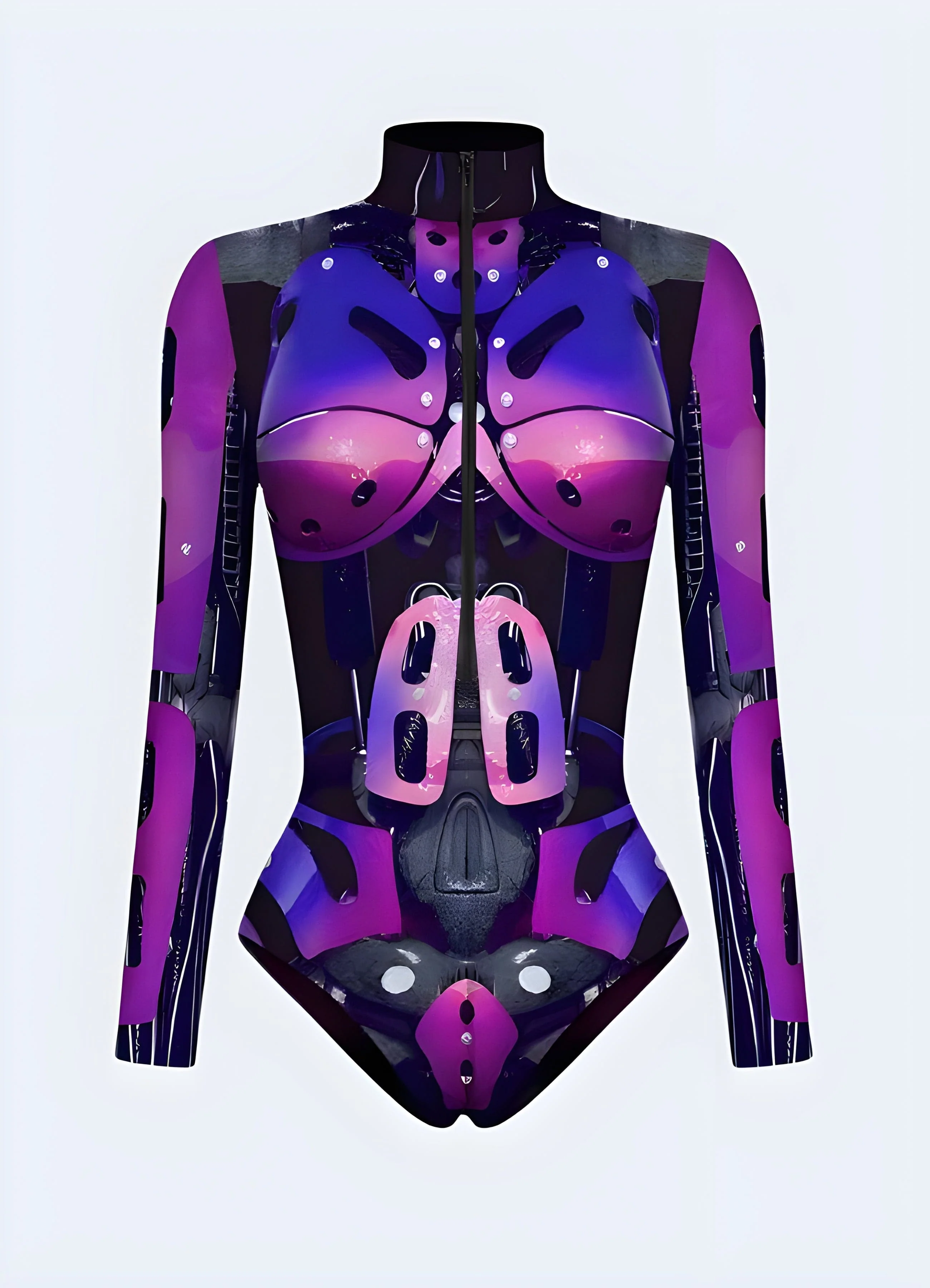 Cyberpunk Cosplay Bodysuit - Image 3