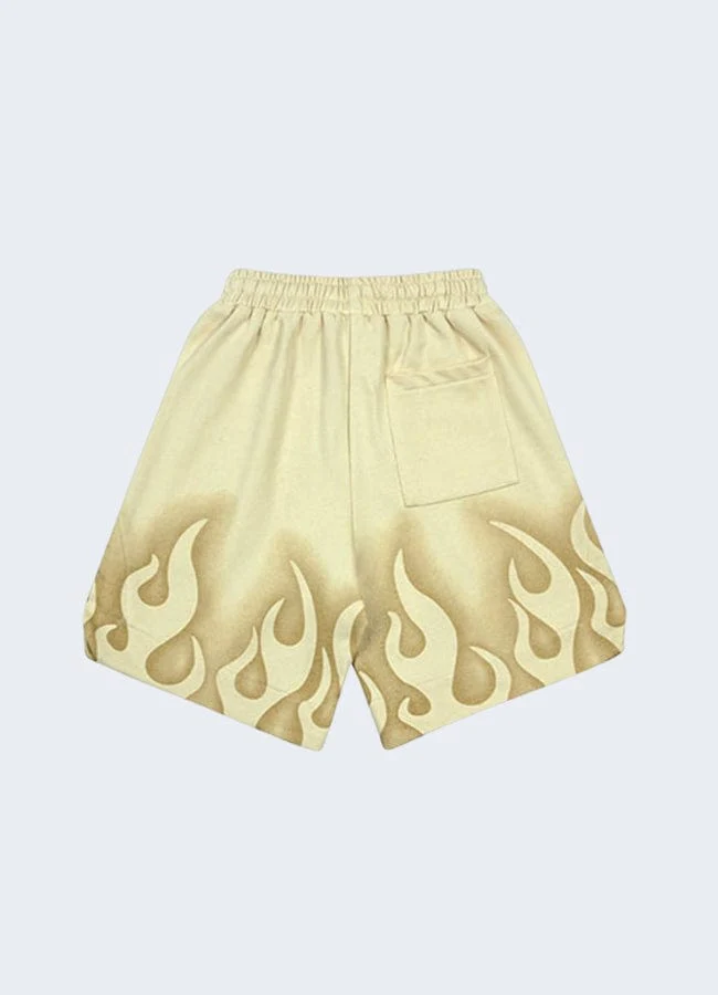 Men's Flame Shorts - Image 4