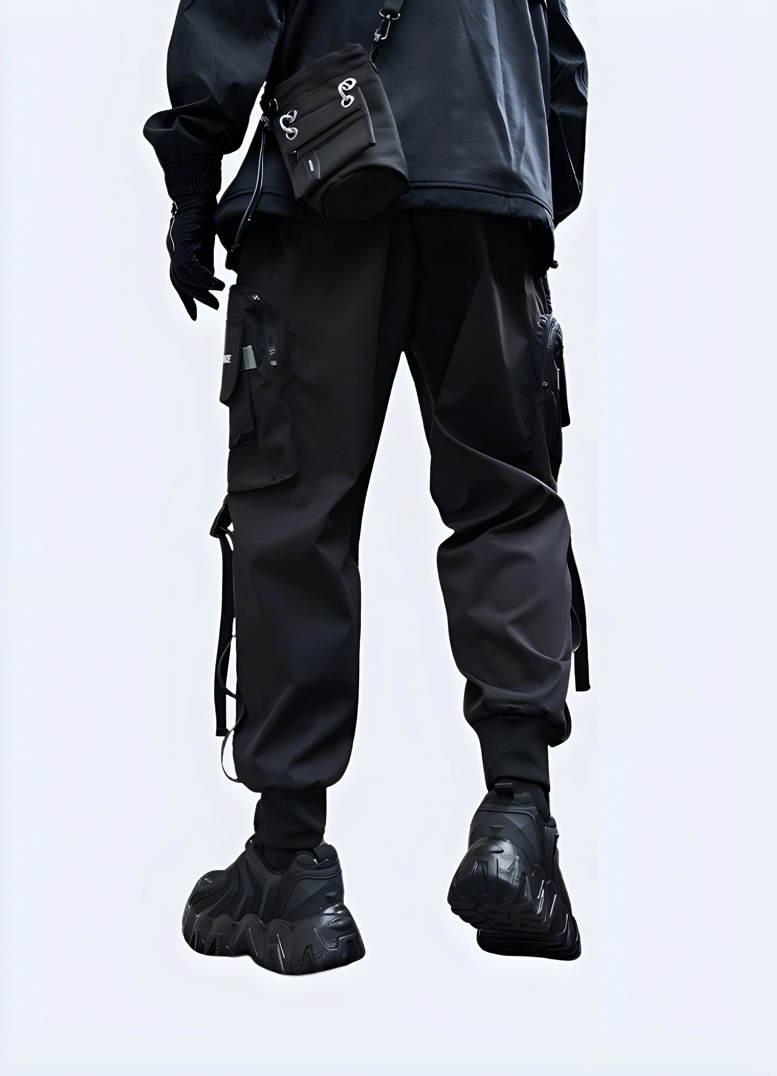 Techwear Cargo Trousers - Image 5