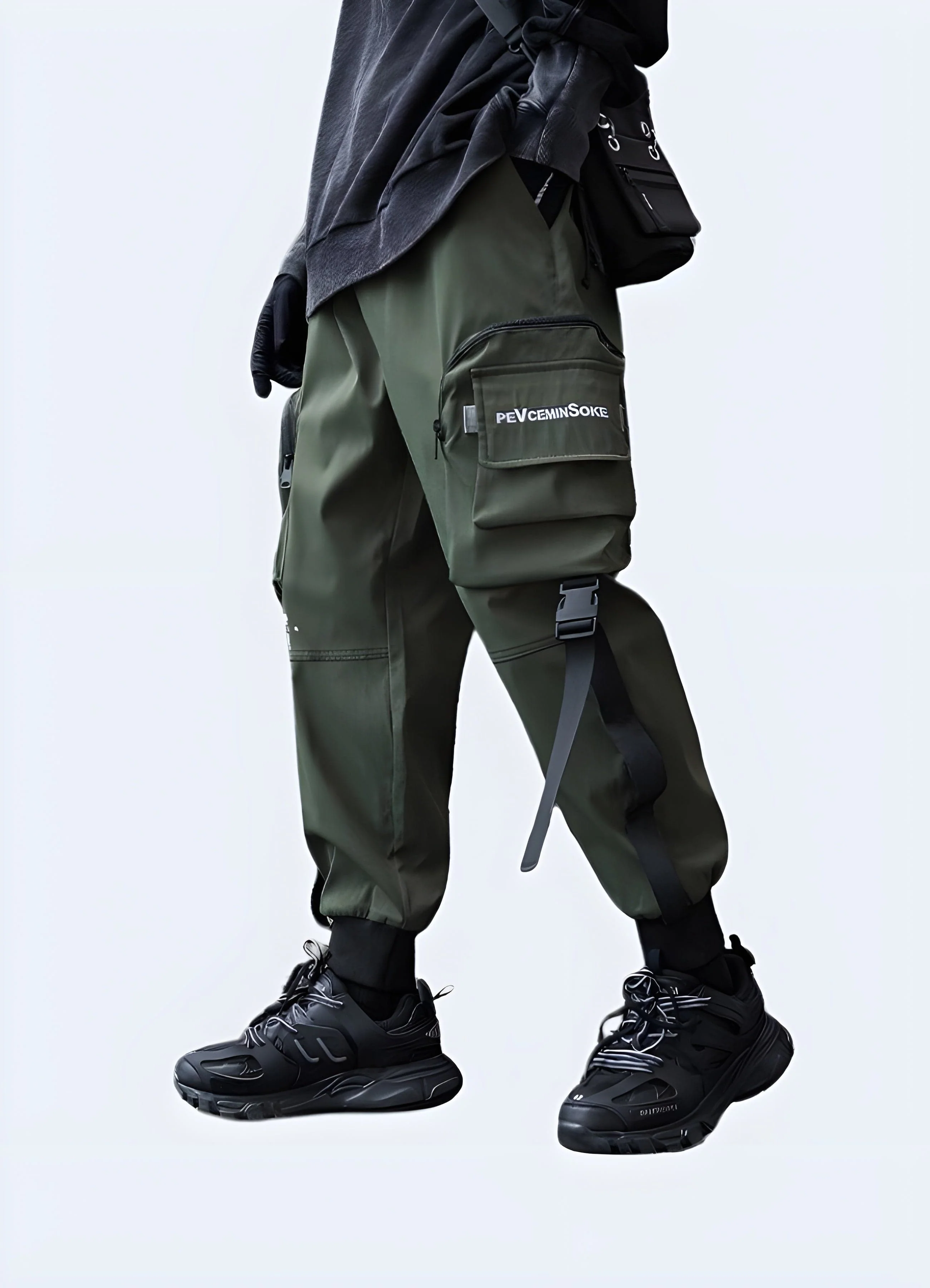 Techwear Cargo Trousers - Image 6