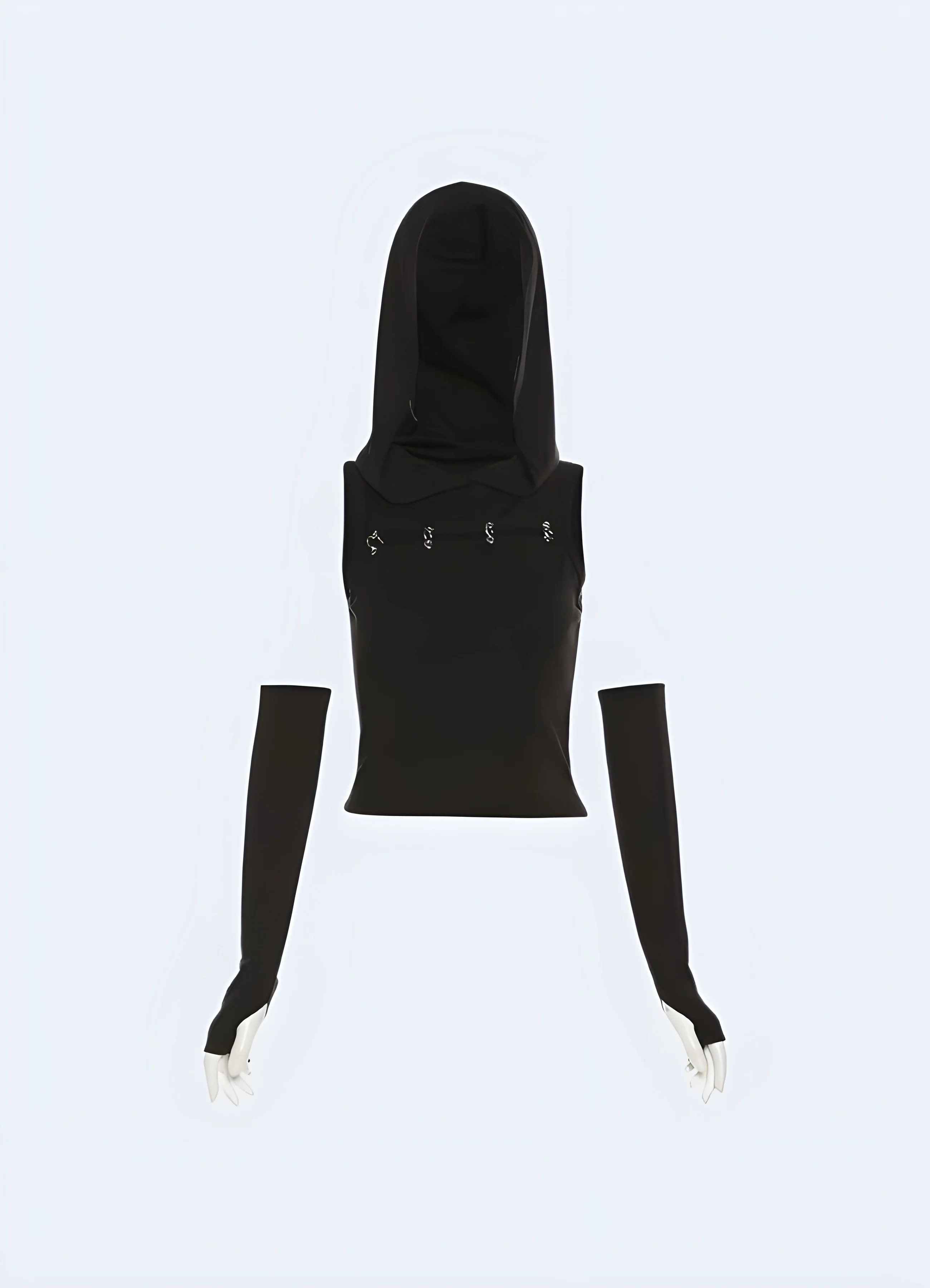 Techwear Hooded Bodysuit - Image 3