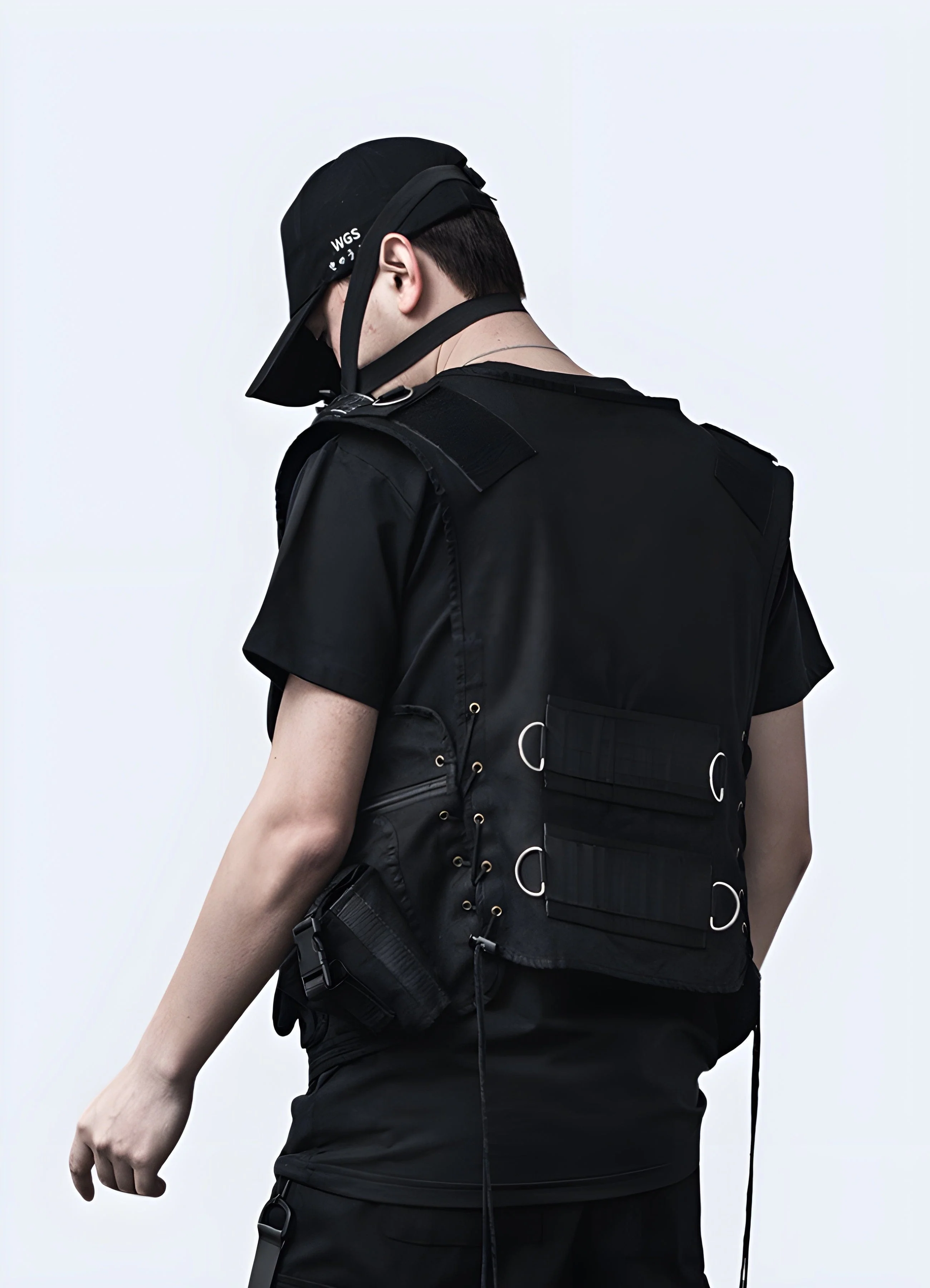 Techwear Utility Vest - Image 4