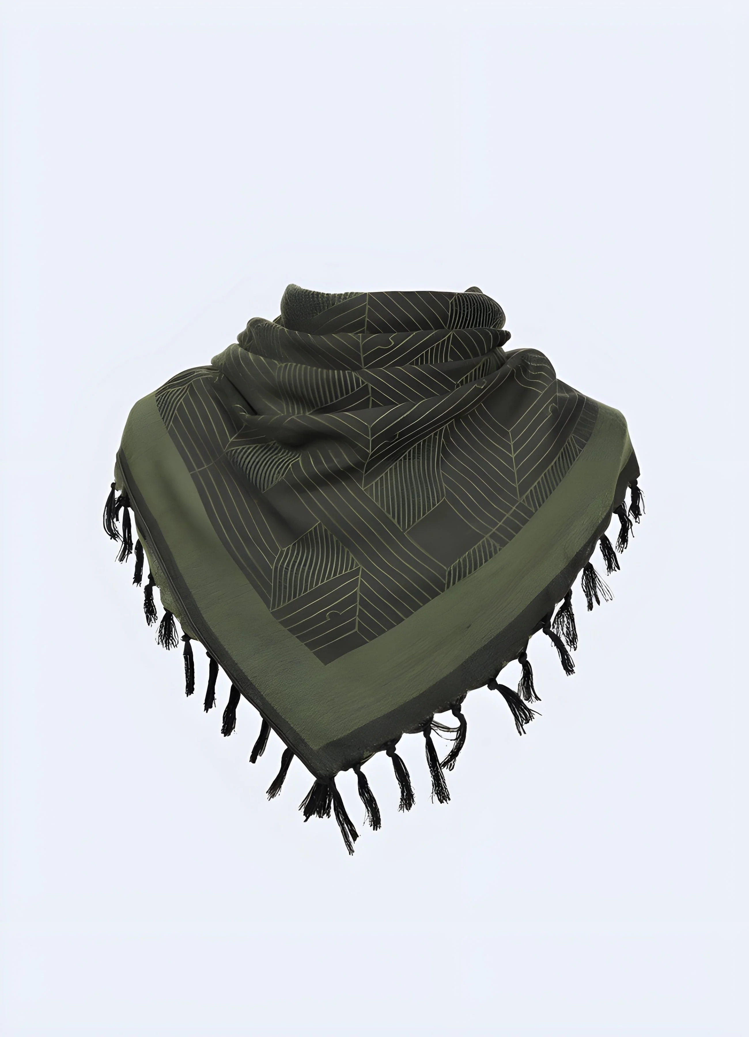 Wasteland Grey Dystopian Scarf - Image 3
